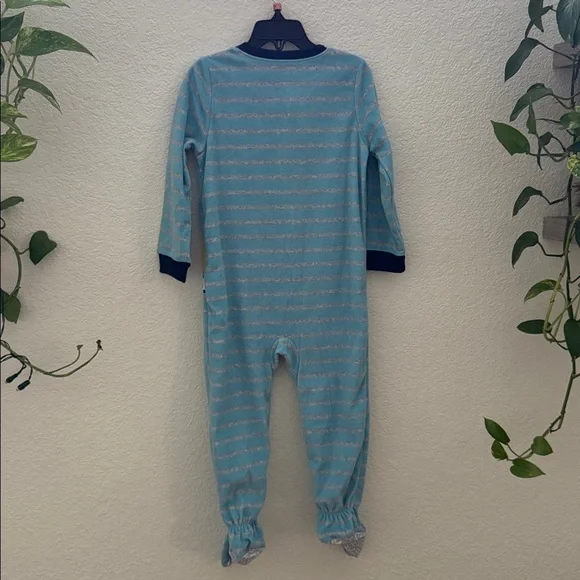 Carter’s Boys Pajamas 2-Pack Size 3T Footed Sleepers Trucks & Stripes - Picture 11 of 12